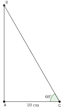 Cours sur le triangle rectangle et la trigonométrie pour la troisième